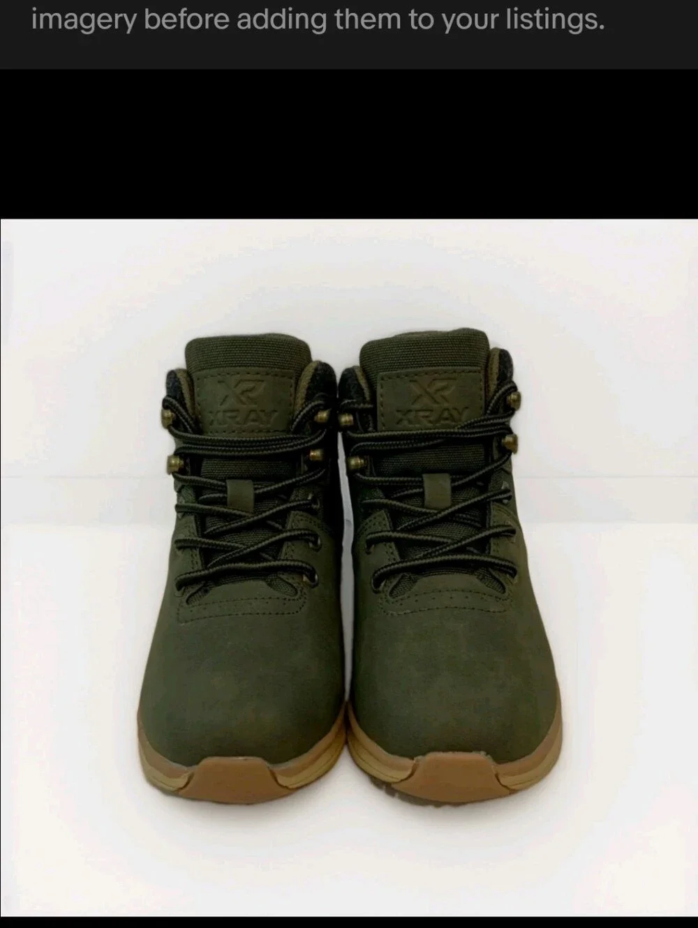 Boys X-Ray Mountain Lion Boots Shoes Casual Sneaker Footwear 5 Brown Tan